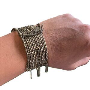 H&M Antique Gold Cuff Bracelet All Sizes